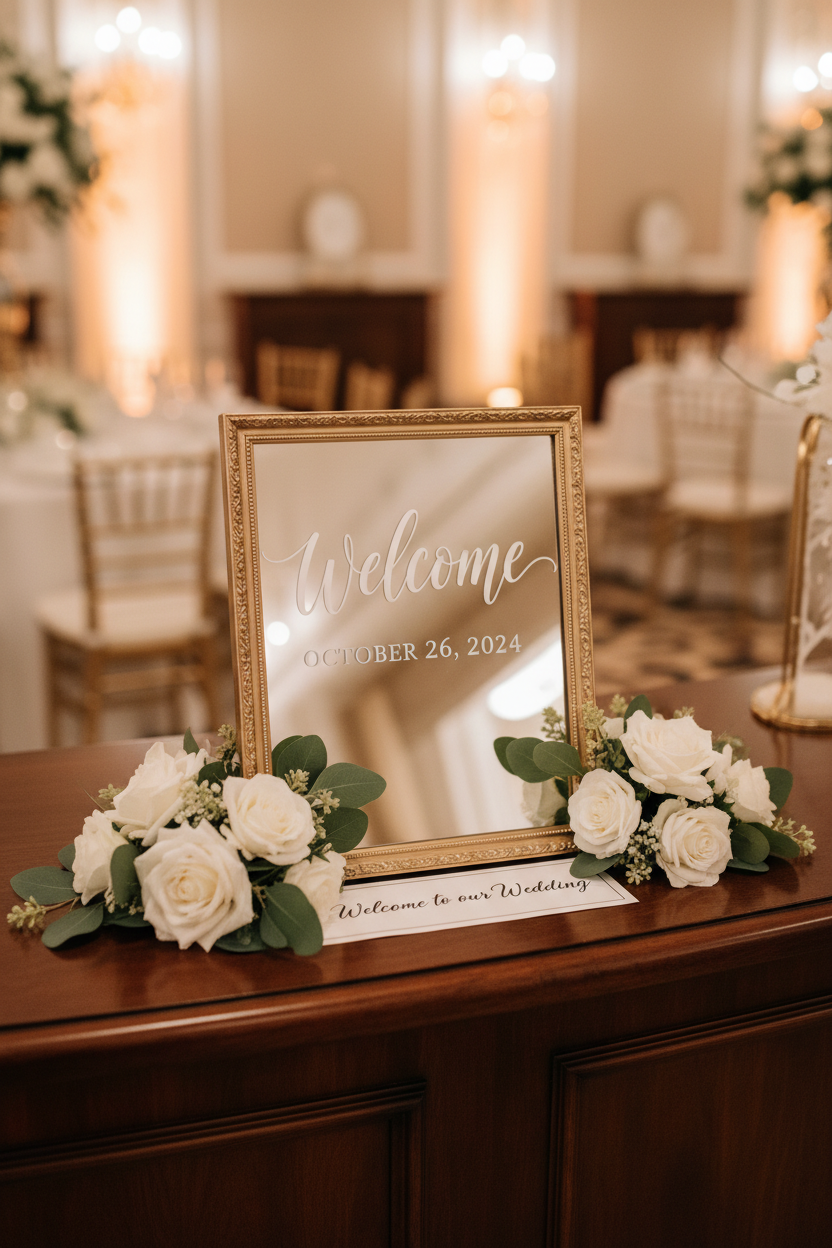 Wedding & Event Vinyl Decals | Personalized Signs & Décor